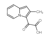 (2-methyl-3-indolizinyl)(oxo)acetic acid Structure