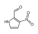 3-nitro-1H-pyrrole-2-carbaldehyde结构式