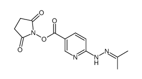 对-丙腙基吡啶甲酸N-羟基琥珀酰亚胺酯结构式