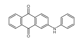 2-phenylaminoanthraquinone Structure