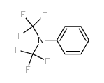 N,N-bis(trifluoromethyl)aniline Structure