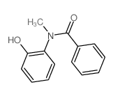 N-(2-hydroxyphenyl)-N-methyl-benzamide Structure