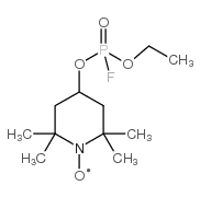 4-Ethoxyfluorophosphinyloxy TEMPO structure