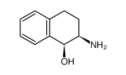 cis-2-Amino-tetralol-(1) Structure