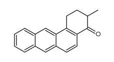 4'-Keto-3'-methyl-1',2',3',4'-tetrahydro-1,2-benzanthracen Structure