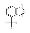 4-(三氟甲基)-(9ci)-1H-苯并咪唑结构式