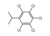 pentachloro-isopropyl-benzene结构式