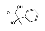 (r)-(-)-2-hydroxy-2-phenylpropionic acid Structure