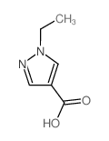 1-Ethylpyrazole-4-carboxylic Acid Structure