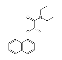 (S)-napropamide结构式