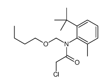 特丁草胺结构式