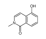 5-hydroxy-2-methylisoquinolin-1-one结构式