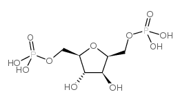 2,5-脱水-d-甘露醇-1,6-二磷酸盐结构式