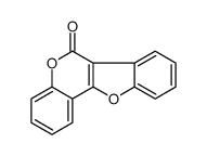 6H-Benzofuro[3,2-c][1]benzopyran-6-one Structure