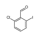2-chloro-6-iodobenzaldehyde Structure