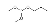 phosphorous acid dimethyl ester propyl ester Structure