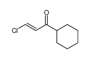 Cyclohexyl-(2-chlor-vinyl)-keton Structure