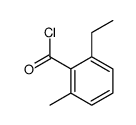 Benzoyl chloride, 2-ethyl-6-methyl- (9CI) Structure