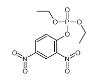 2,4-dinitrophenyl diethyl phosphate Structure