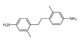 2,2'-二甲基-4,4'-二氨基联苄结构式
