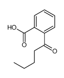 2-Pentanoylbenzoic acid Structure