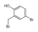 4-bromo-2-(hydroxymethyl)phenol结构式