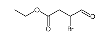 3-bromo-4-oxobutyric acid ethyl ester Structure