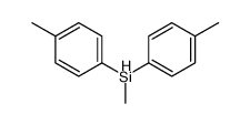 methyl-bis(4-methylphenyl)silane结构式