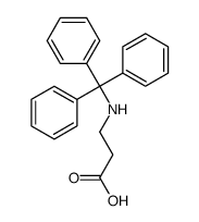 3-(tritylamino)propanoic acid结构式