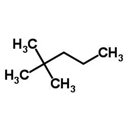 2,2-Dimethylpentane Structure
