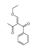 2-(ethoxymethylidene)-1-phenylbutane-1,3-dione Structure