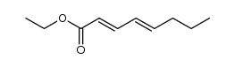 ethyl (2E,4E)-octa-2,4-dienoate Structure