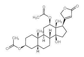 DIGOXIGENIN-3,12-DIACETATE结构式