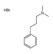 N,N-dimethyl-3-phenylpropan-1-amine,hydrobromide结构式
