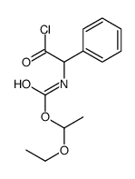 1-ethoxyethyl N-(2-chloro-2-oxo-1-phenylethyl)carbamate Structure