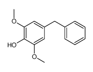 4-benzyl-2,6-dimethoxyphenol Structure