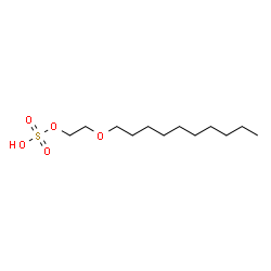 Sulfuric acid hydrogen 2-(decyloxy)ethyl ester picture
