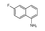 6-氟萘-1-胺结构式