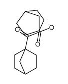bicyclo[2.2.1]heptane-4-carbonyl bicyclo[2.2.1]heptane-4-carboxylate结构式