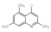4-Chloro-2,5,7-trimethylquinoline Structure