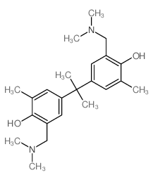 2-(dimethylaminomethyl)-4-[2-[3-(dimethylaminomethyl)-4-hydroxy-5-methyl-phenyl]propan-2-yl]-6-methyl-phenol picture
