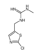 1-[(2-chloro-1,3-thiazol-5-yl)methyl]-2-methylguanidine Structure