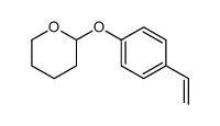 2-(4-ethenylphenoxy)oxane结构式