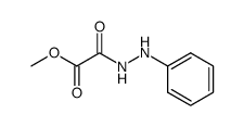 Oxo(2-phenylhydrazino)essigsaeure-methylester结构式