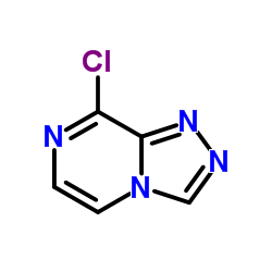 8-氯-[1,2,4]三唑并[4,3-a]吡嗪结构式