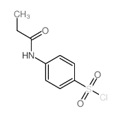 4-(propionylamino)benzenesulfonyl chloride(SALTDATA: FREE) Structure