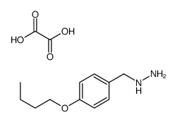 (4-butoxyphenyl)methylhydrazine,oxalic acid Structure