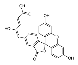 荧光素马来酸单酰胺结构式