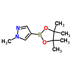 1-Methylpyrazole-4-boronic acid pinacol ester Structure