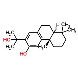 15-Hydroxyferruginol structure
